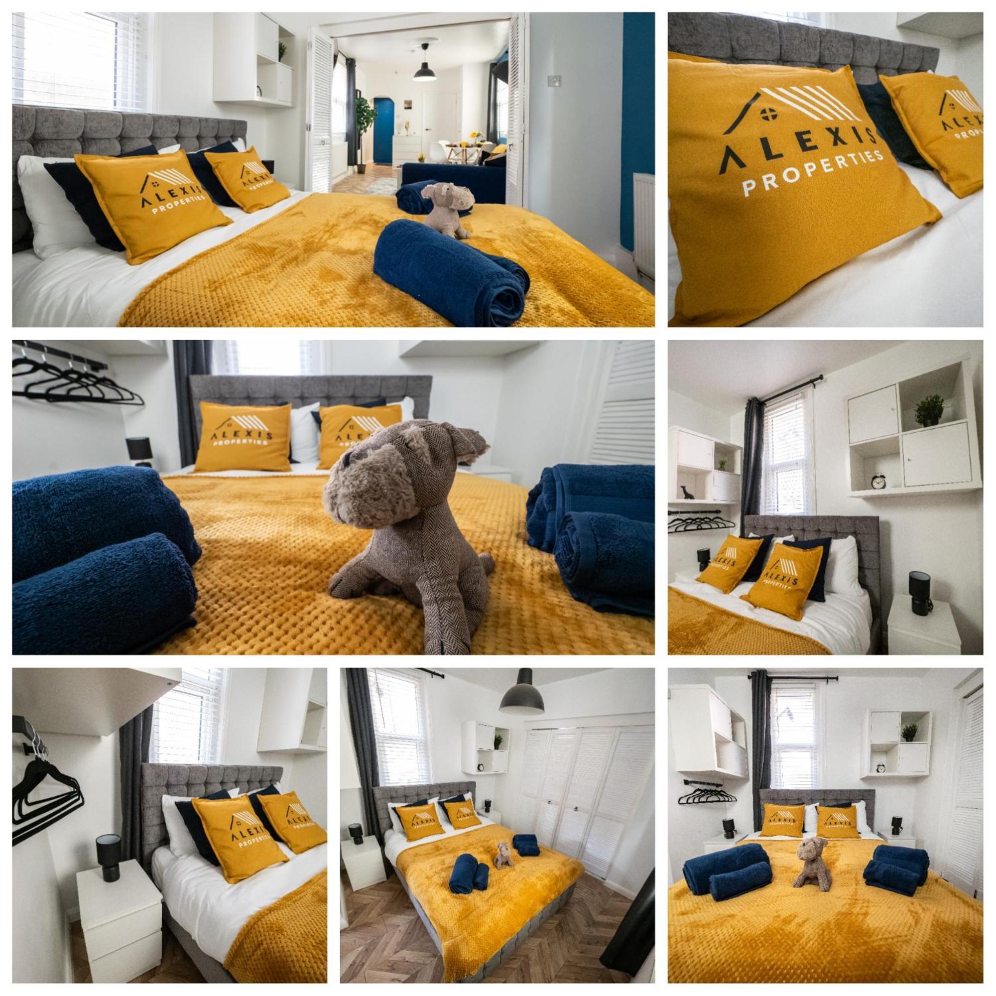 Seaside Retreat: Luxury 1-Bed, Free Parking Apartment Portsmouth Exterior foto